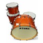 Used TAMA 4 Piece superstar classic orange sparkle Drum Kit thumbnail
