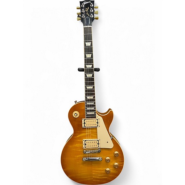 Used 2017 Gibson Les Paul Traditional Antique Burst Solid Body Electric Guitar