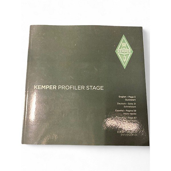 Used Kemper Profiler Stage Amp and Multi Effects Effect Processor