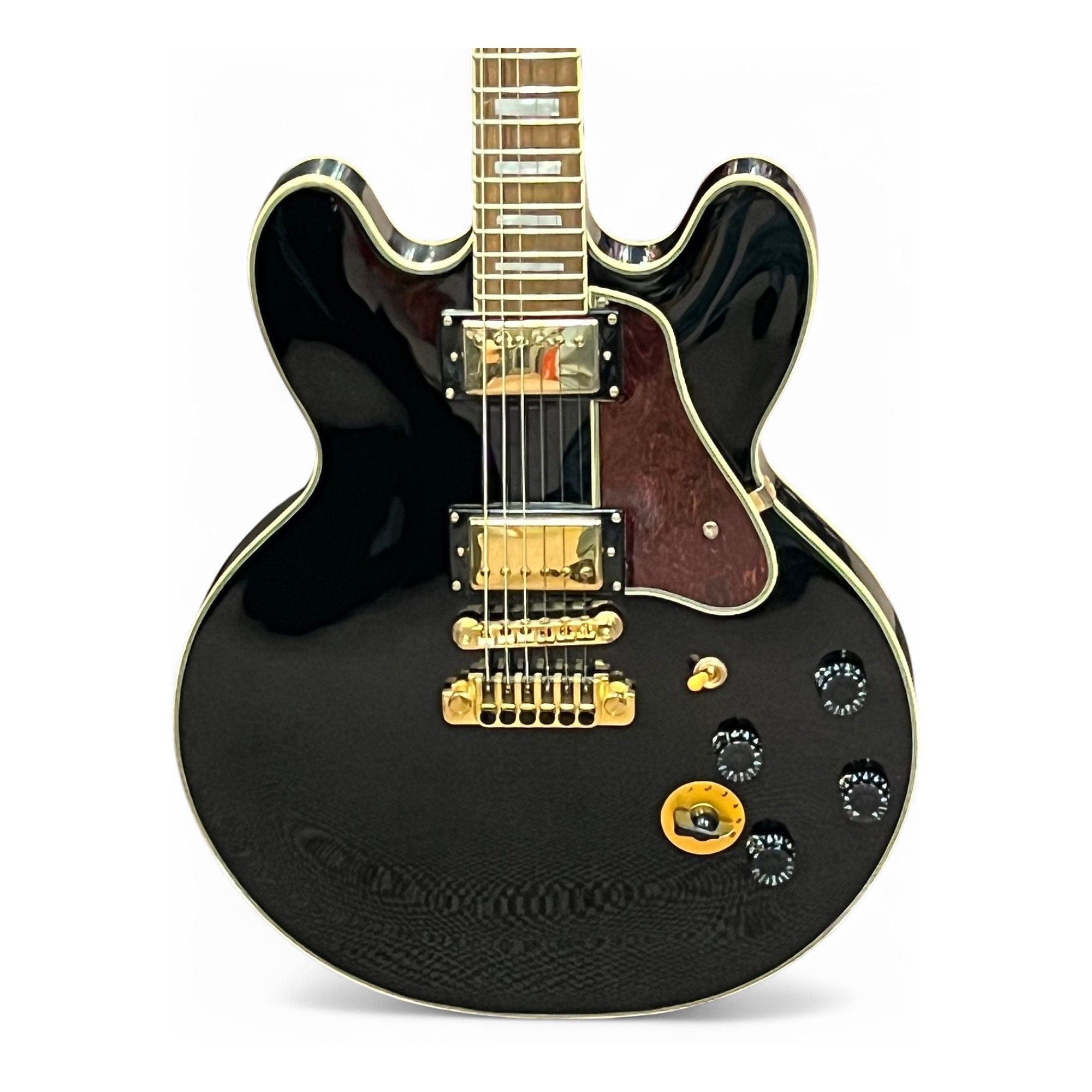 Epiphone B.B. King Lucille Ebony 2010年製 Epiphone B.B. King Lucille Ebony Gold Hardware - Used