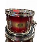 Used Pork Pie 4 Piece Hip Pig Red and Gold Duco Drum Kit