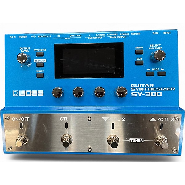 Used BOSS SY300 Guitar Synthesizer Effect Pedal