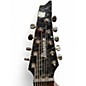 Used Ibanez RG9QM 9 String Black Solid Body Electric Guitar