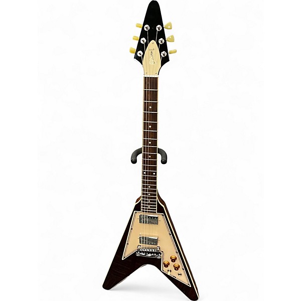 Used Gibson Grace Potter Signature Flying V Natural Solid Body Electric Guitar,Specials : American Fashion Style Bags On Sale