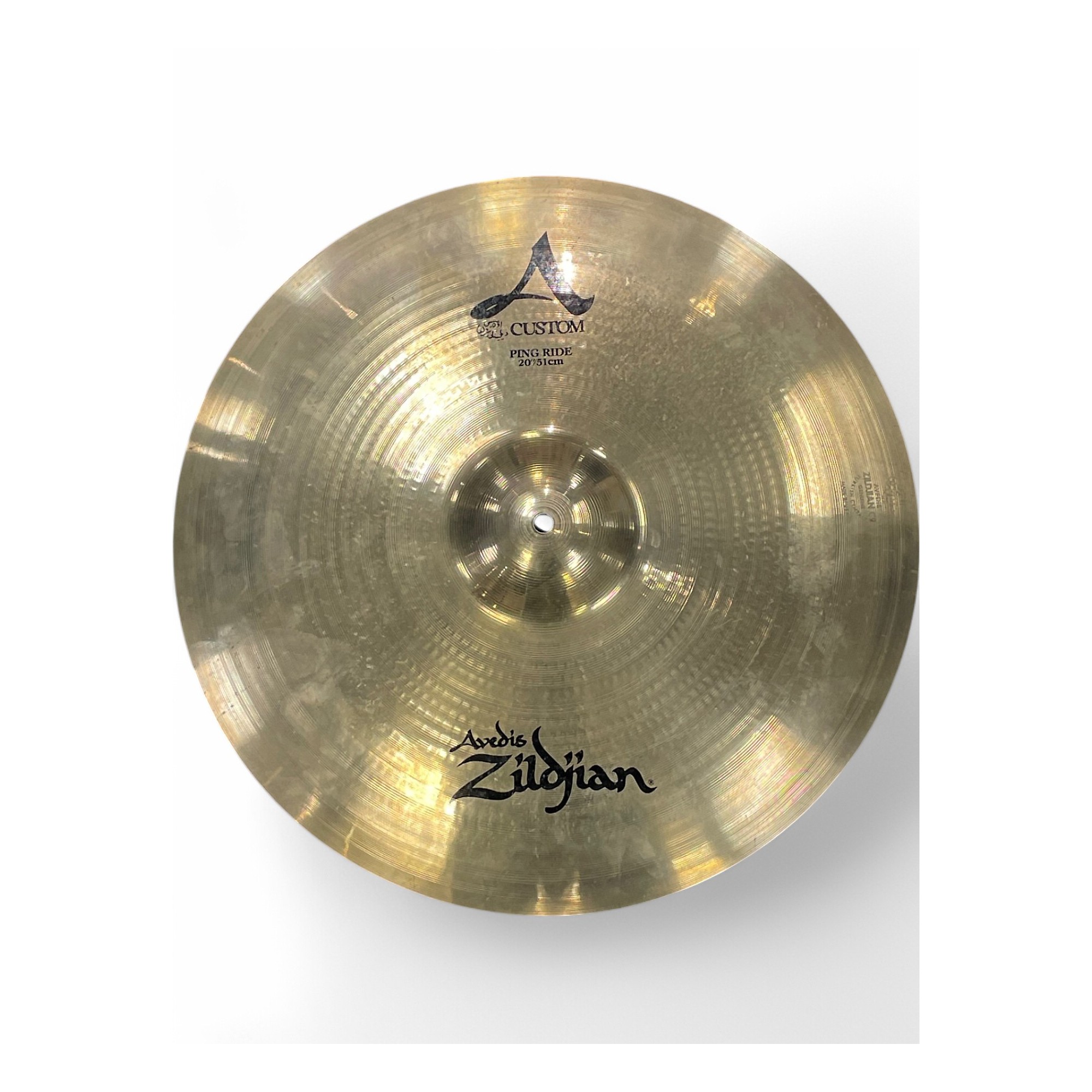 Used Zildjian Used Zildjian 20in A Custom Ping Ride Cymbal 40 