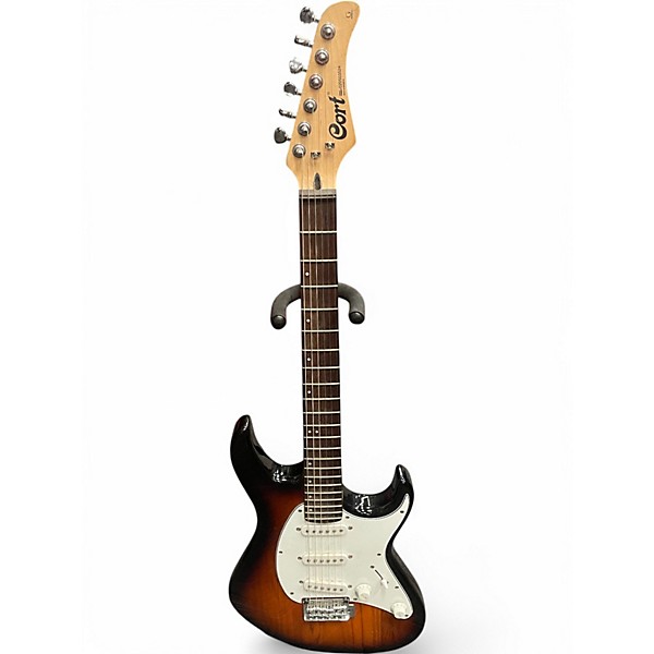 Used Cort g 200  Sunburst Solid Body Electric Guitar