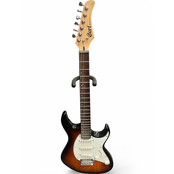 Used Cort g 200  Sunburst Solid Body Electric Guitar
