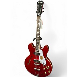 Used 2016 Epiphone Casino Cherry Hollow Body Electric Guitar