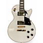 Used Epiphone Les Paul Custom Alpine White Solid Body Electric Guitar