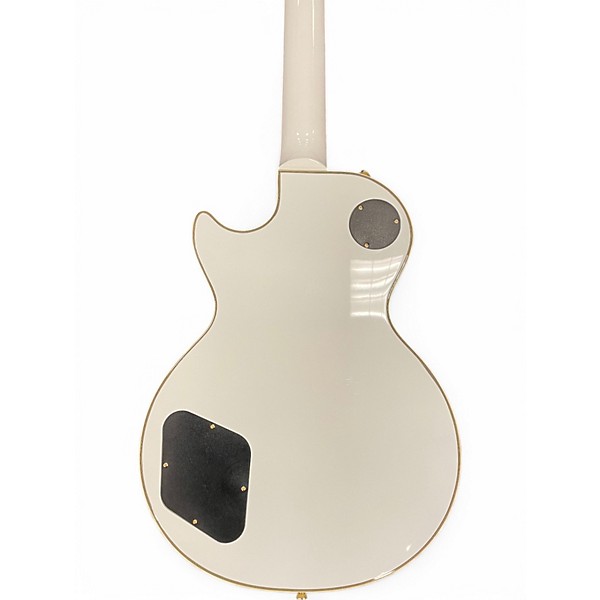 Used Epiphone Les Paul Custom Alpine White Solid Body Electric Guitar