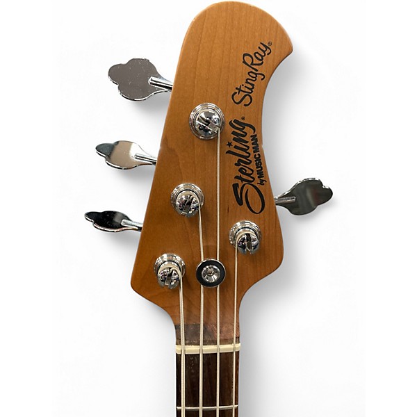 Used Sterling by Music Man RAY34 Black Electric Bass Guitar