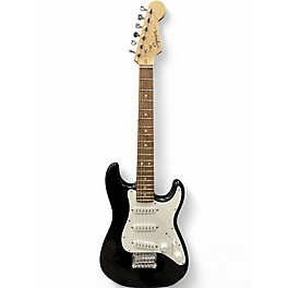 Used Squier Mini Affinity Stratocaster Black and White Electric Guitar