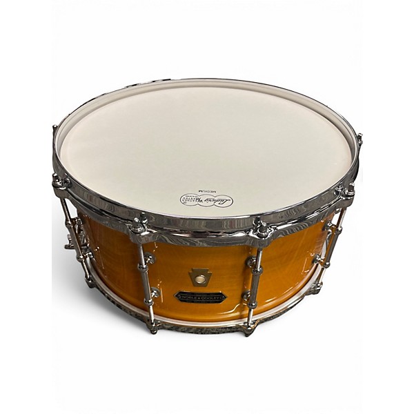 Used Ludwig 6.5X14 Ludwig Noble & Cooley Collab Snare Natural Drum,Specials : American Fashion Style Bags On Sale