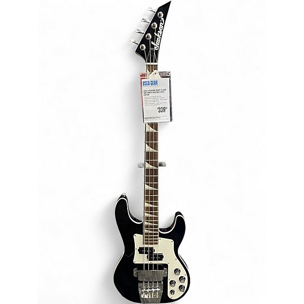 Used Jackson CBXNT Black and White Electric Bass Guitar,New Products : American Fashion Style Bags On Sale