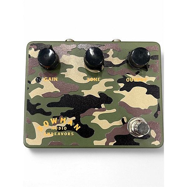 Used Bowman Audio Endeavors Camo Overdrive Effect Pedal