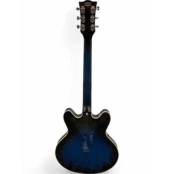 Used VOX BC-V90 Blue Hollow Body Electric Guitar