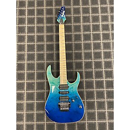 Used Ibanez RG6PCMLTD ocean floor Solid Body Electric Guitar