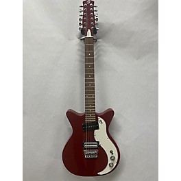 Used Danelectro 59X12 Red Solid Body Electric Guitar