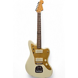 Used Squier J Mascis Jazzmaster WHITE Solid Body Electric Guitar