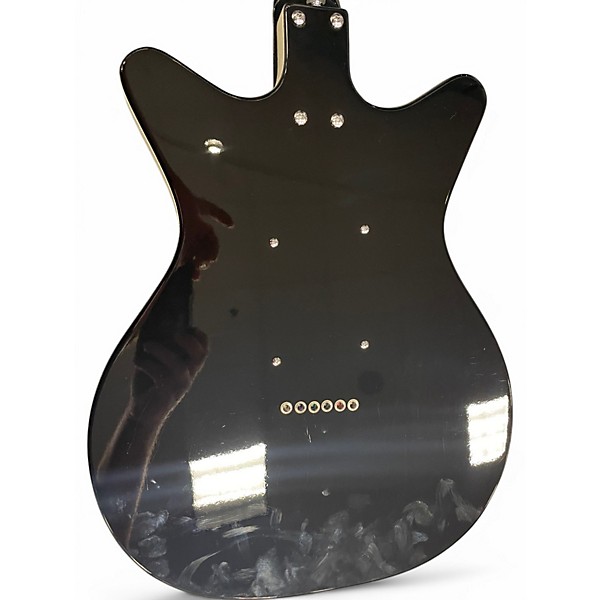 Used Danelectro 12SDC 12-String Black Solid Body Electric Guitar