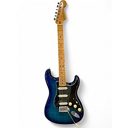 Used Fender Player Stratocaster HSS Blue Burst Solid Body Electric Guitar