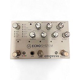 Used Empress Effects Echosystem Dual Engine Delay Effect Pedal
