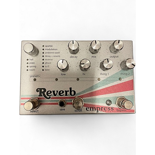 Used Empress Effects Reverb Effect Pedal