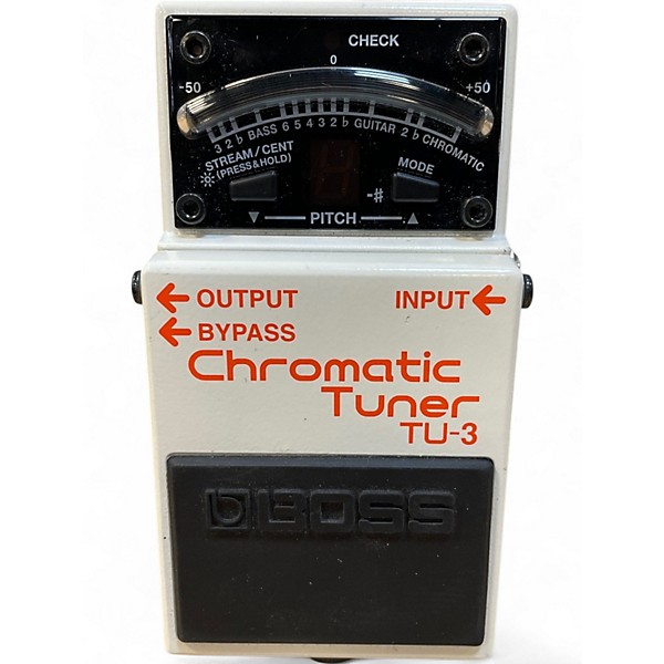 Used BOSS Used BOSS TU3 Chromatic Tuner Pedal | Guitar Center