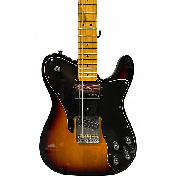 Used Squier Vintage Modified Telecaster Custom 2 Color Sunburst Solid Body Electric Guitar