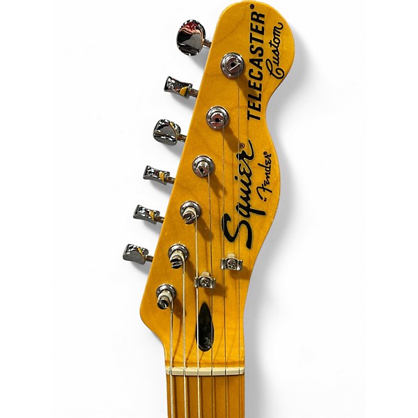 Used Squier Vintage Modified Telecaster Custom 2 Color Sunburst Solid Body Electric Guitar
