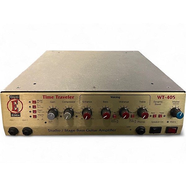 Used Eden WT405 Time Traveler Bass Amp Head