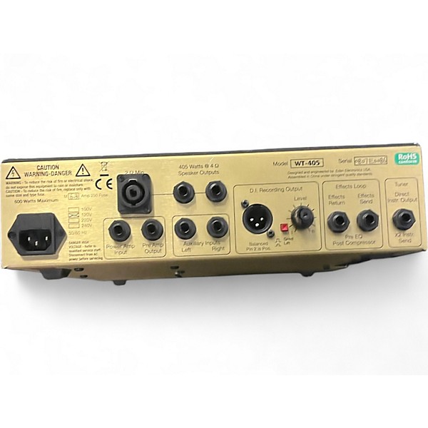 Used Eden WT405 Time Traveler Bass Amp Head
