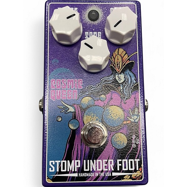 Used Stomp Under Foot COSMIC QUEEN Effect Pedal