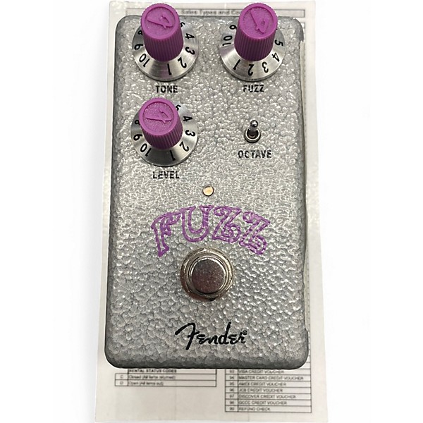 Used Fender HAMMERTONE FLANGER Effect Pedal