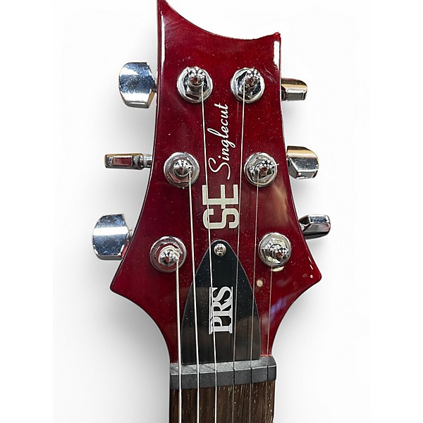 Used PRS Singlecut SE Wine Red Solid Body Electric Guitar