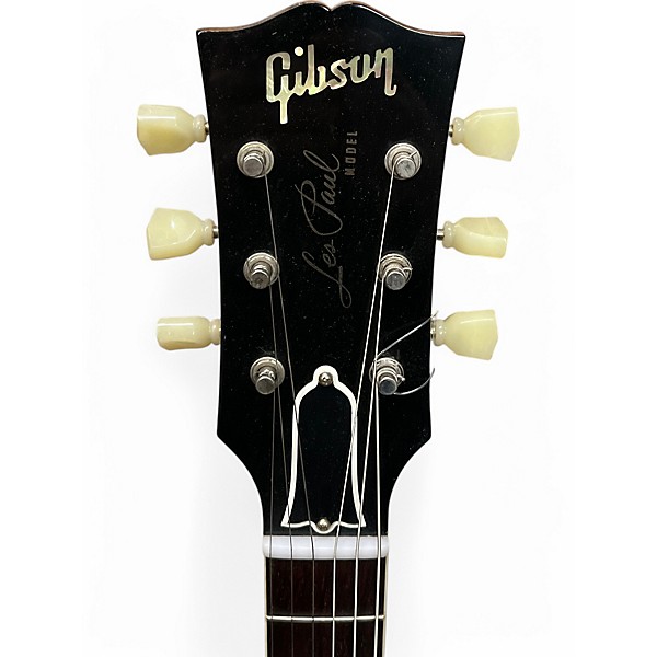 Used 2021 Gibson 57 LEFT HANDED LES PAUL CUSTOM SHOP GOLD TOP REISSUE Gold Electric Guitar