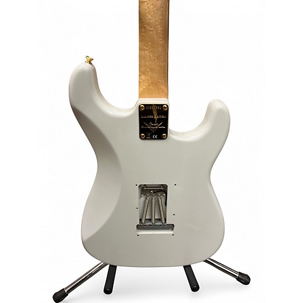 Used 2022 Fender FENDER LEFT HANDED CUSTOM SHOP STRAT Vintage White Electric Guitar