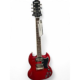 Used Epiphone Tony Iommi SG Custom Candy Apple Red Solid Body Electric Guitar