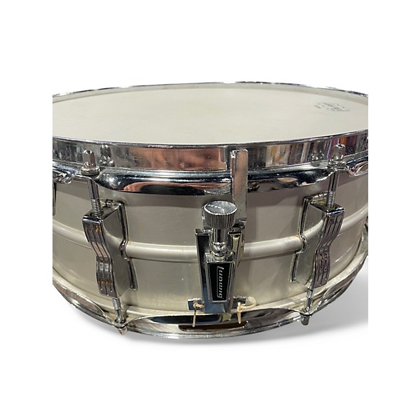 Used Ludwig 5.5X14 LM-404C Aluminum Drum