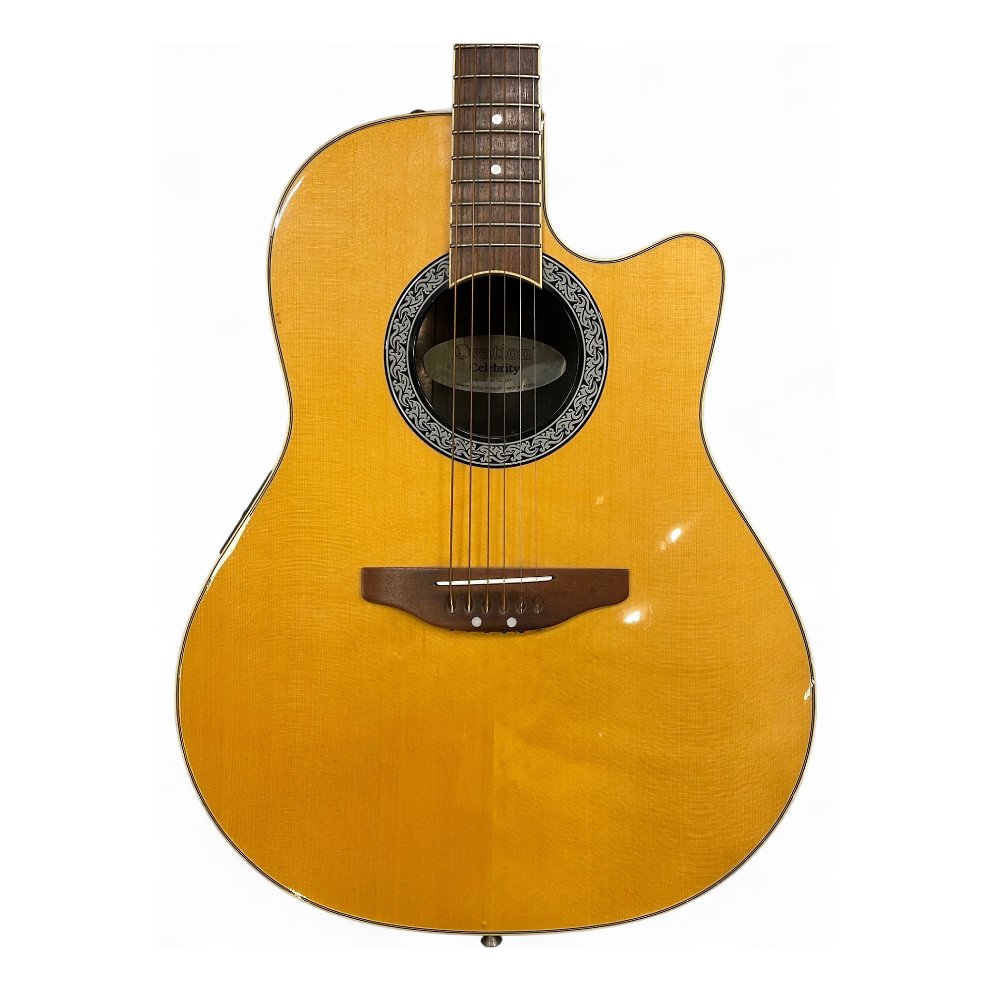 Used Ovation CC057 CELEBRITY Natural Acoustic Electric
