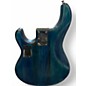 Used Sterling by Music Man StingRay5 SUB Series Trans Blue Satin Electric Bass Guitar