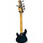 Used Sterling by Music Man StingRay5 SUB Series Trans Blue Satin Electric Bass Guitar