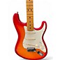 Used Fender American Ultra Stratocaster PLASMA RED BURST Solid Body Electric Guitar