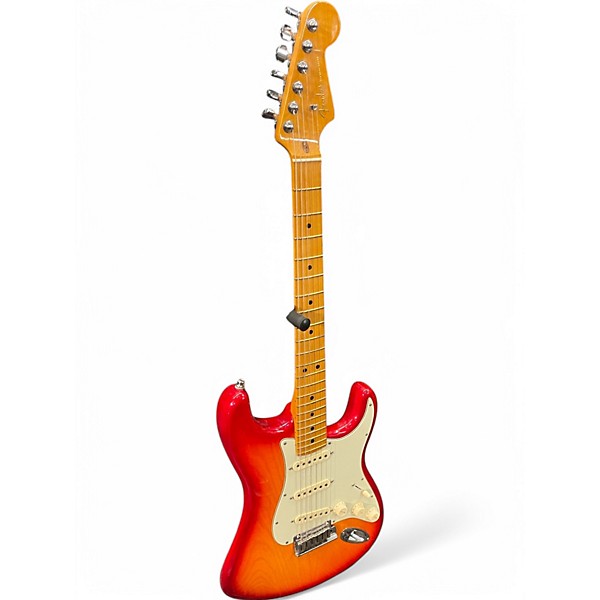 Used Fender American Ultra Stratocaster PLASMA RED BURST Solid Body Electric Guitar