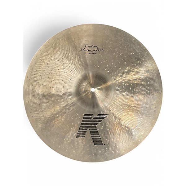 Used Zildjian 20in K Custom Medium Ride Cymbal