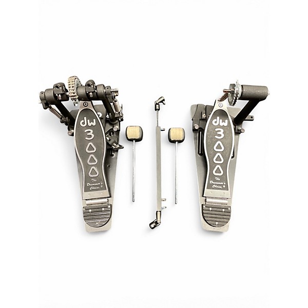 Used DW 3000 Series Double Lefty Double Bass Drum Pedal,Specials : American Fashion Style Bags On Sale
