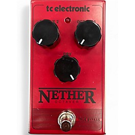 Used TC Electronic Nether Octaver Effect Pedal