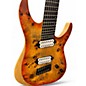 Used Schecter Guitar Research REAPER-7 Infernoburst Solid Body Electric Guitar