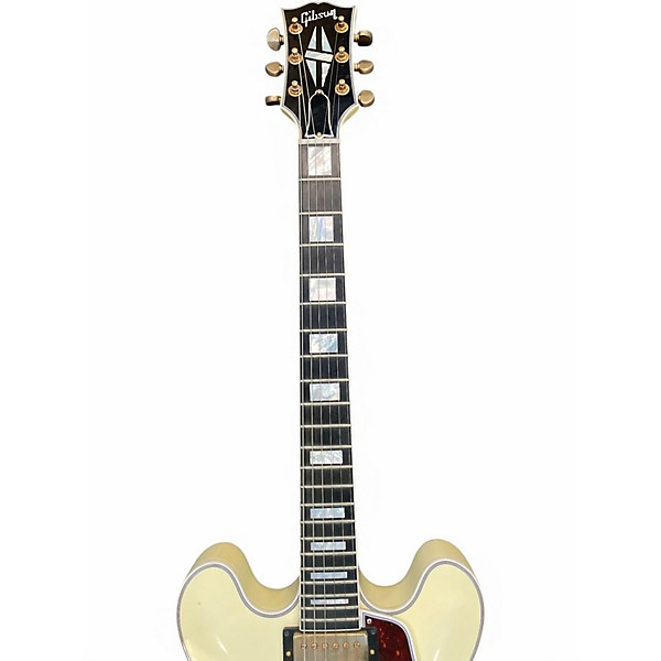 Used Gibson ES-355 VOS Antique White Hollow Body Electric Guitar