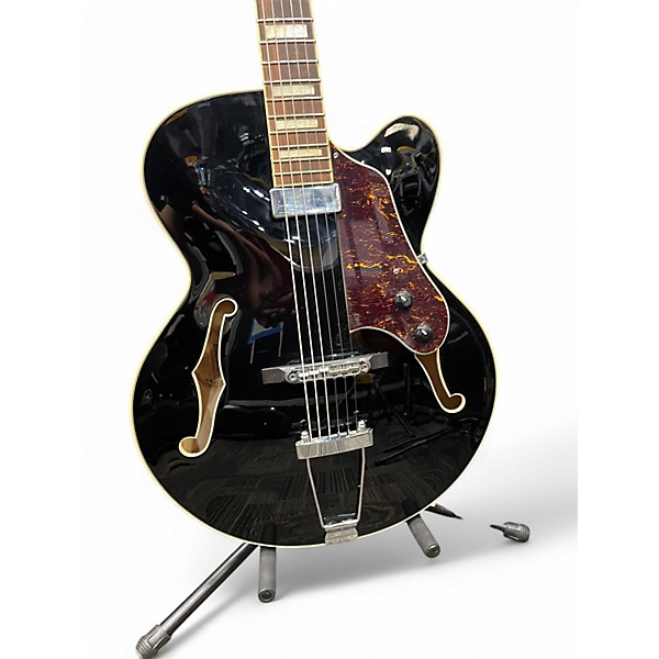Used Ibanez AF71F Black Hollow Body Electric Guitar